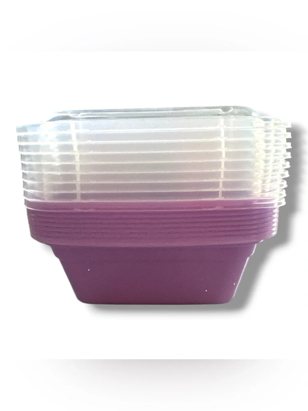Purple Meal Prep Food Storage Container Set - 18 Piece